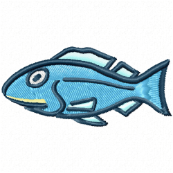 Fishes Embroidery Design 10 Fishes Embroidery Design 10